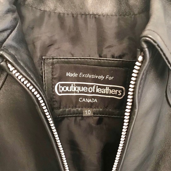 BOUTIQUE OF LEATHERS leather coat - Picture 3 of 10